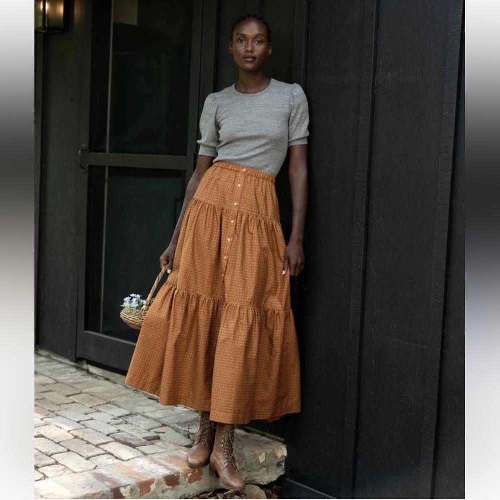 Christy Dawn Floral Maxi Skirt